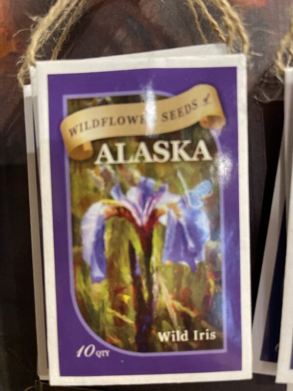 Wildflower seeds alaska wild irises.