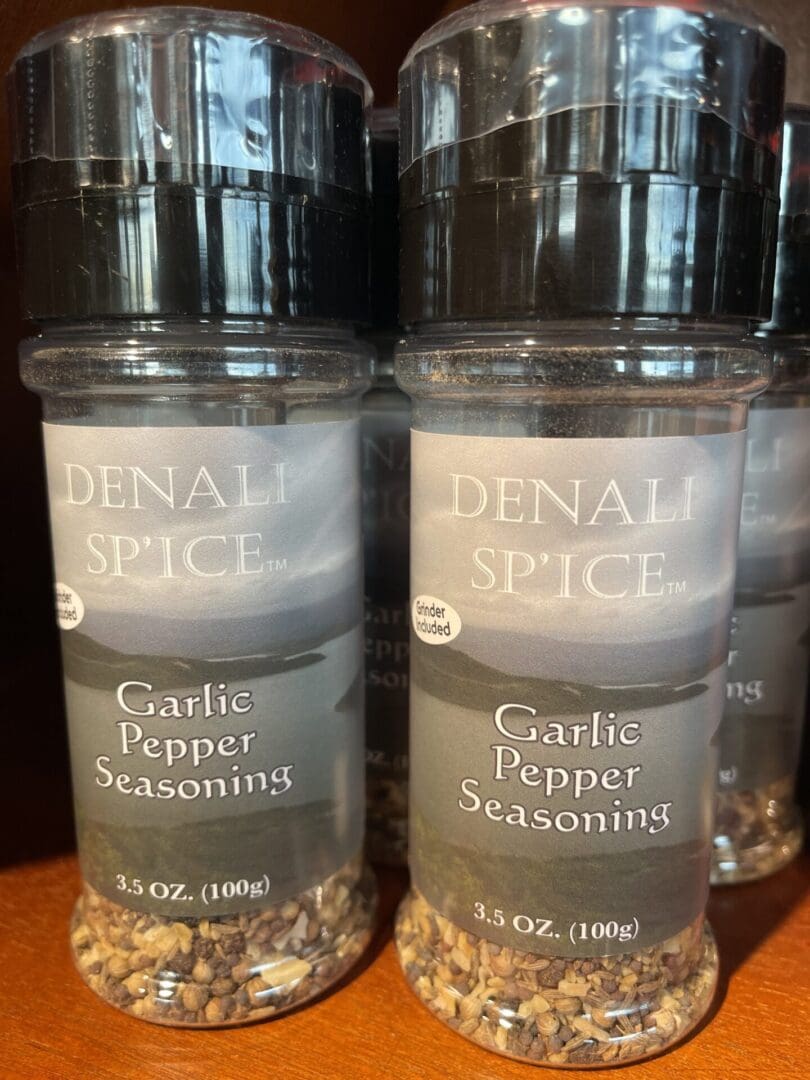 Denali spice gods pepper seasoning.